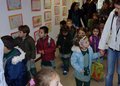 Exposición de plástica, Jardín de Infantes del Colegio J. Adolescente - Inauguración 4/11/2014