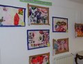 Exposición de plástica, Jardín de Infantes del Colegio J. Adolescente - Inauguración 4/11/2014