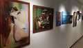 Exposición de alumnas de Pintura de la Biblioteca Campano - Inauguración 2 de diciembre 2016