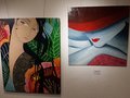 Exposición de alumnas de Pintura de la Biblioteca Campano - Inauguración 2 de diciembre 2016