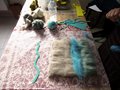 Taller de Fieltro: Almohadones con texturas 